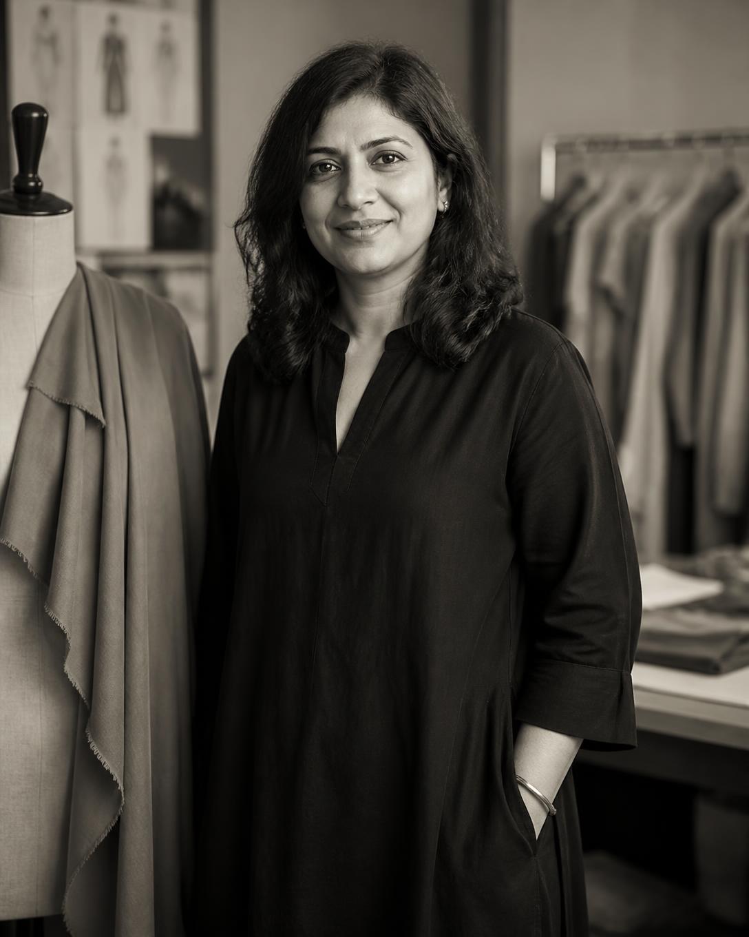 Manisha Jain, founder of Mayuri's Bespoke Studio